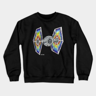 Tie Dyed Fighter Crewneck Sweatshirt